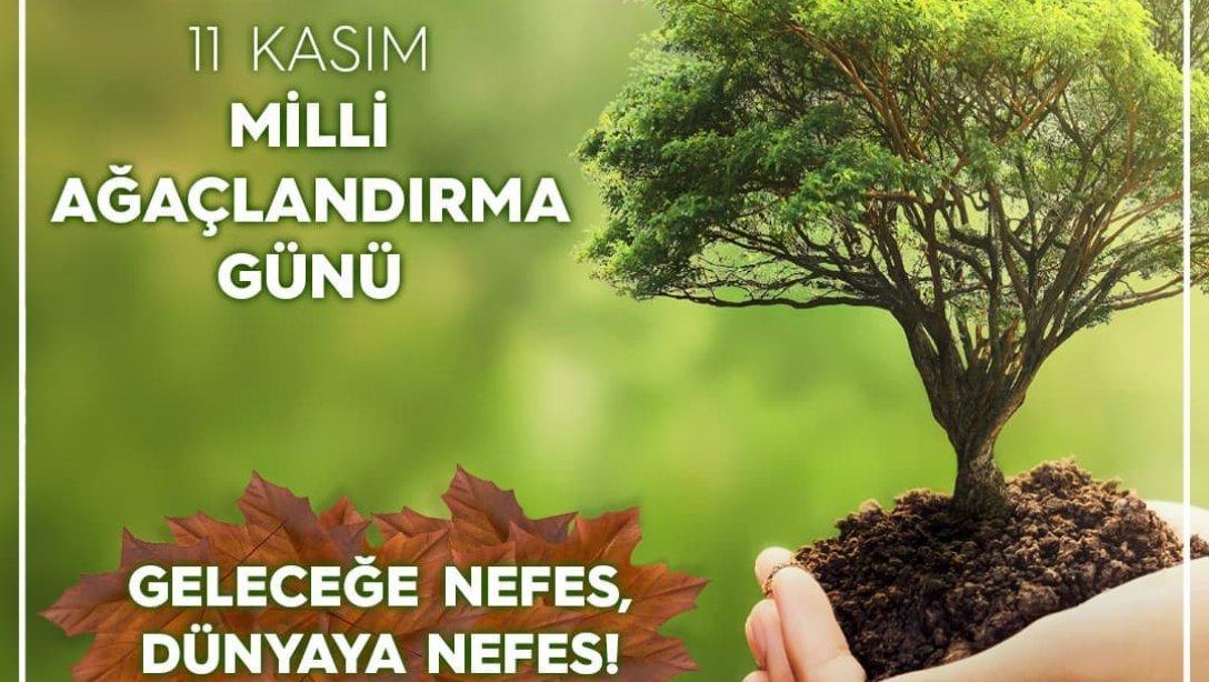 İlçemizde 'Geleceğe Nefes, İnsanlığa Nefes' sloganıyla 11.11.2024 Milli Ağaçlandırma Günü etkinliği gerçekleştirildi.